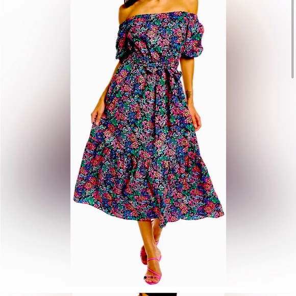 Lilly Pulitzer midi dress - Picture 1 of 4